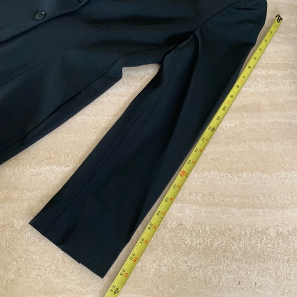 EMPORIO ARMANI Black blazer, beautifully tailored, sleek! Size 6 - Picture 15 of 17